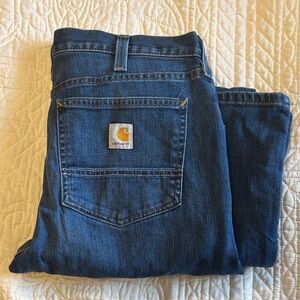 Carhartt relaxed fit lined blue Jeans